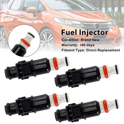 Iniettore di carburante Honda Jazz MK3 benzina 4 pezzi 16450-RB0-003 16450RB0003