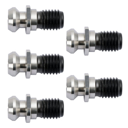 5Pz CAT40 45° 0,740" Manopola di ritenzione del perno del liquido refrigerante per Mazak Fadal Argento