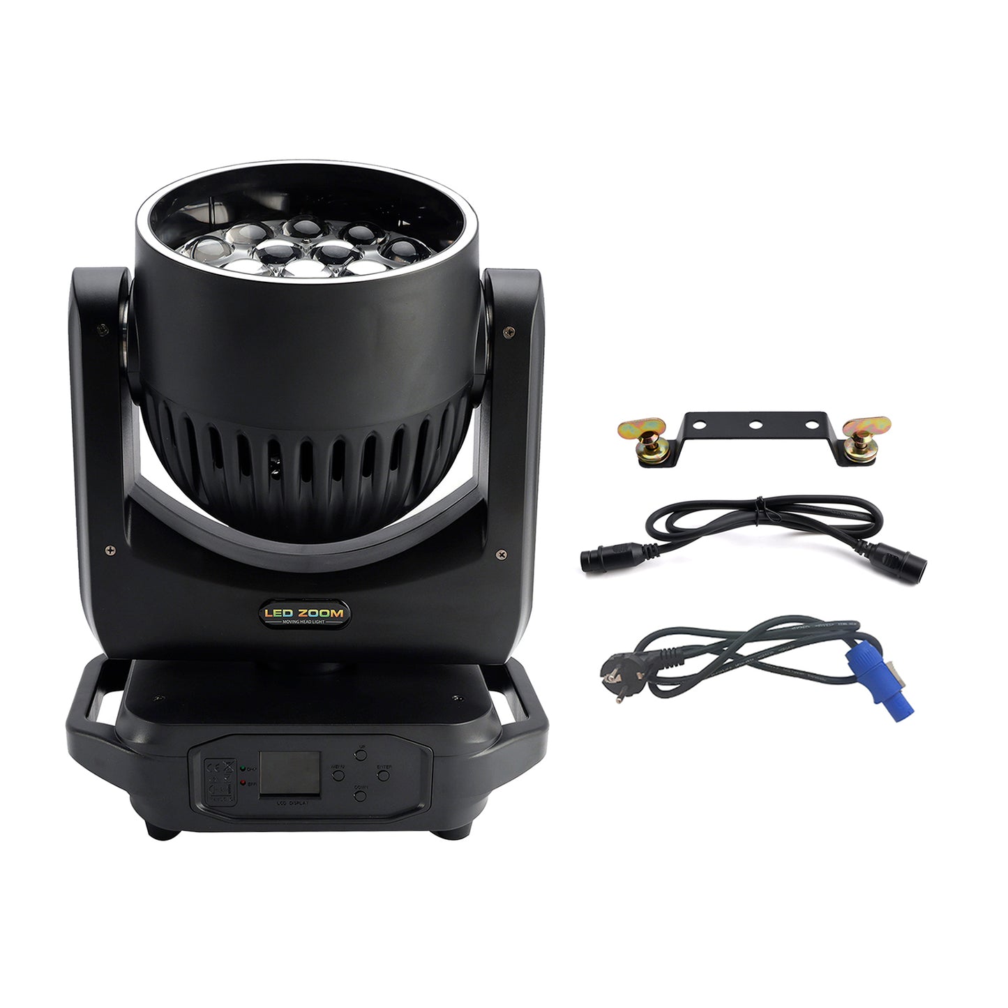 19X20W LED Zoom Testa Mobile Luce Palco RGBW DMX Fascio Wash Illuminazione DJ