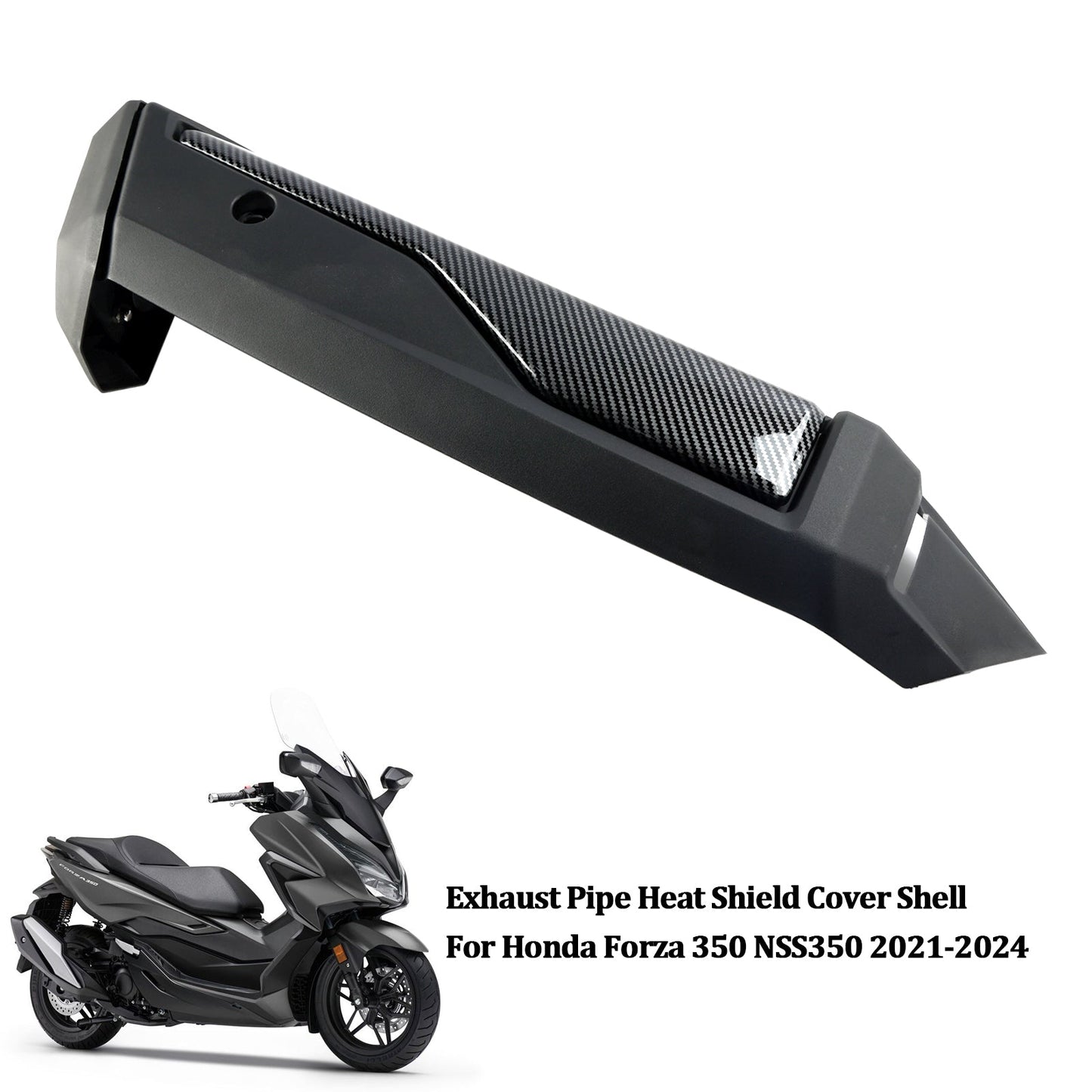 2021-2024 Honda Forza 350 NSS350 Copertura scudo termico tubo di scarico
