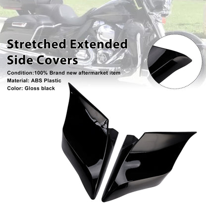Set di coperture laterali estese e allungate per Touring Road Glide King 2014-2022