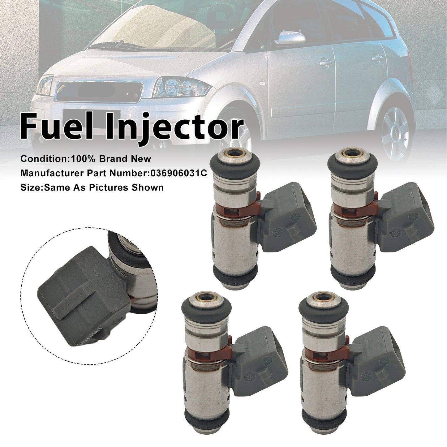 4 iniettori di carburante per Seat Cordoba 00-02 e VW Golf IV 99-06 IWP058