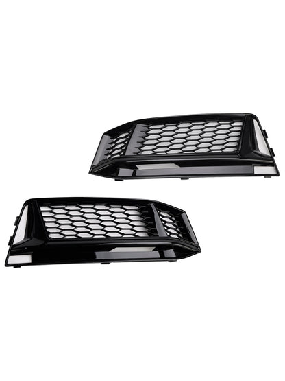 Griglia di copertura fendinebbia AUDI A4 B9 S-Line S4 2016-2018 (2 pezzi)