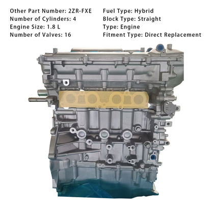 Nuovo motore 2ZRFXE per Toyota Prius 4a generazione 1.8L ibrido 4 cilindri 16-2022