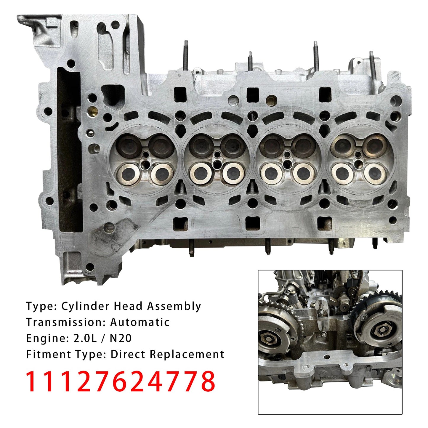 Gruppo testata motore BMW 320i 328i 428i 528i 11127624778