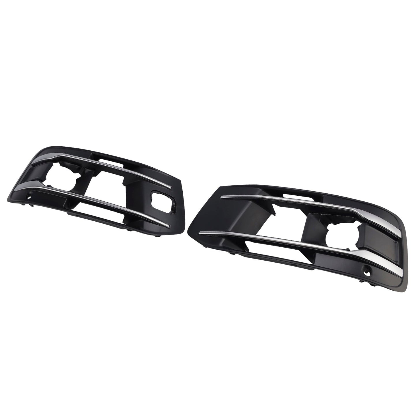 Compatibile con Audi Q7 2016-2019, 2 pezzi, copertura griglia fendinebbia paraurti anteriore 4M0807682AA4W3