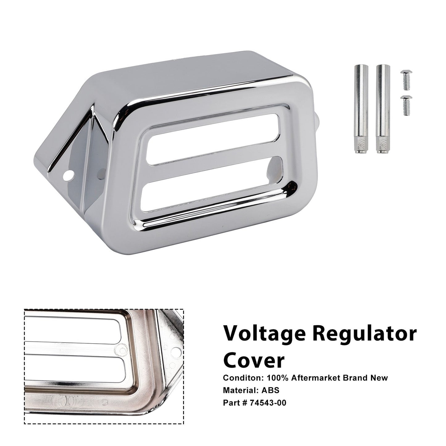 Coperchio del regolatore di tensione per Road King Electra Street Road Glide 1997-2008