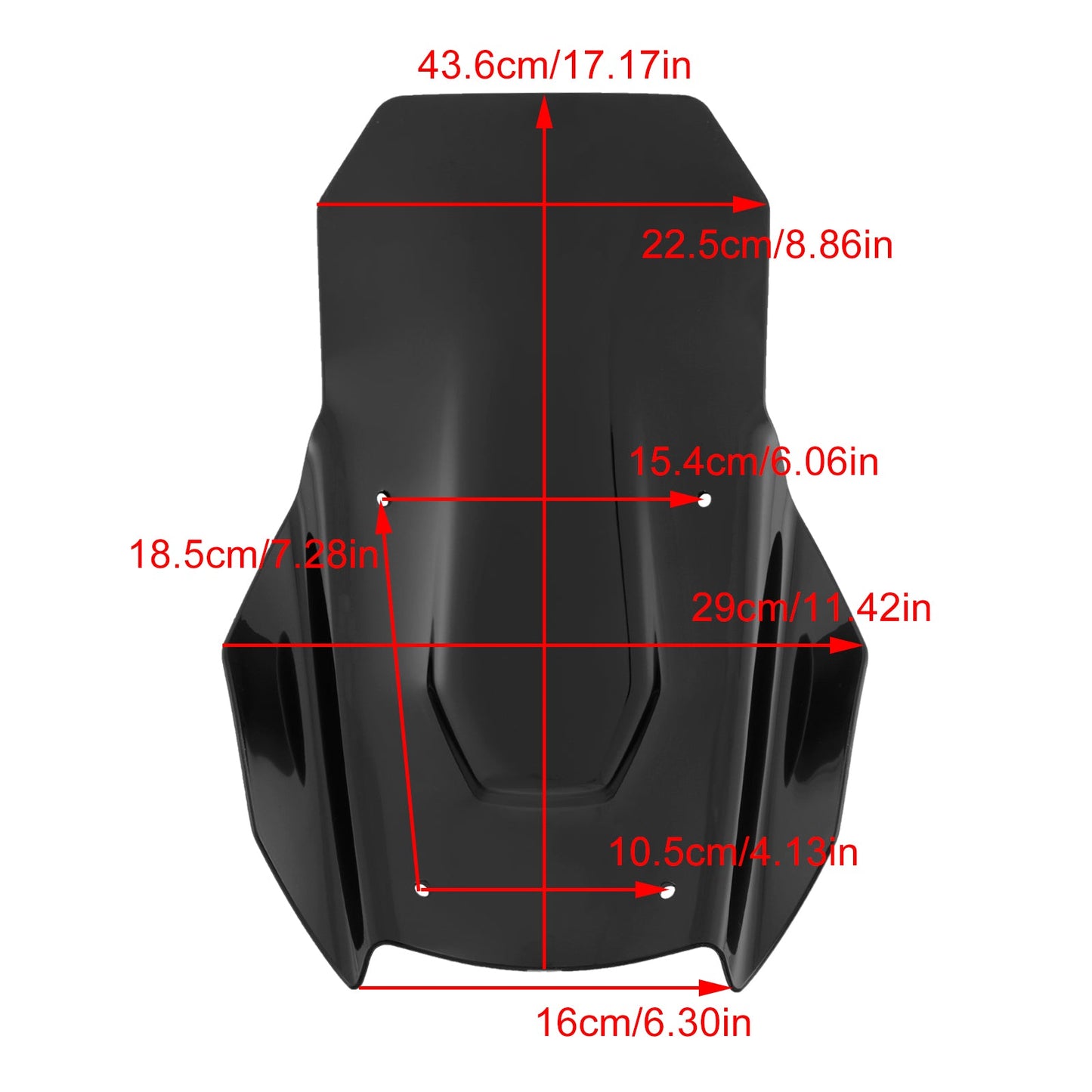 Parabrezza per motocicletta HONDA ADV350 ABS 2022-2024 Parabrezza