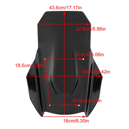 Parabrezza per motocicletta HONDA ADV350 ABS 2022-2024 Parabrezza