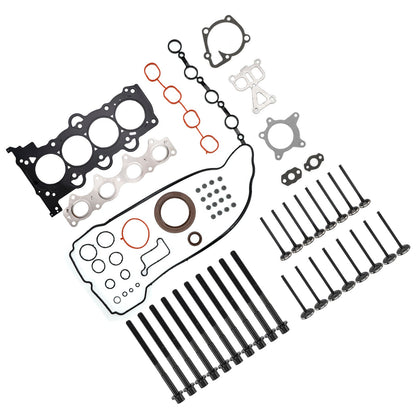 Kit bulloni guarnizioni testata turbocompressa Hyundai Veloster 1.6L GAS Turbo G4FJ 2013-2021 con valvola di aspirazione e scarico 23110-2B710