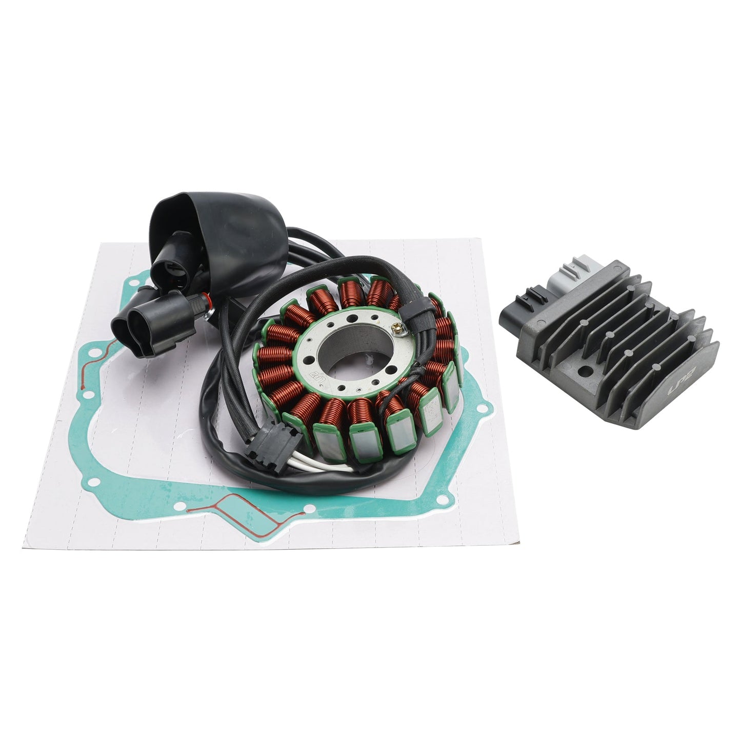 2019-2023 Yamaha YXZ1000R SS EPS Magneto Coil Stator + Regolatore di tensione + Guarnizione Assy B5H-81410-00