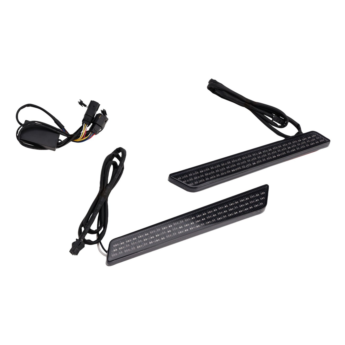 Chiusura borse laterali con luce LED per Touring Electra Street Road Glide 14-23