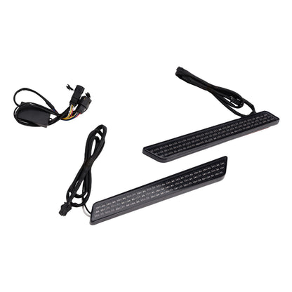 Chiusura borse laterali con luce LED per Touring Electra Street Road Glide 14-23