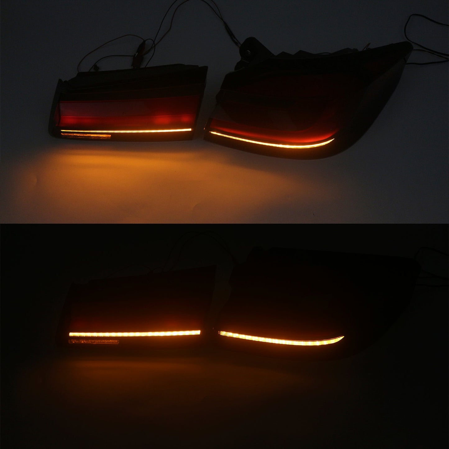 Gruppo ottico posteriore a LED rossi L&amp;R per BMW Serie 5 G30 G38 2018-2020