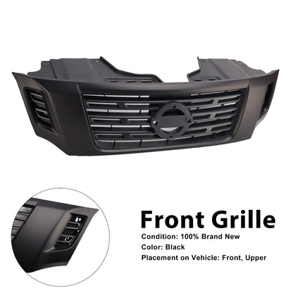2015-2020 Per Nissan Navara NP300 D23 Griglia paraurti anteriore nera