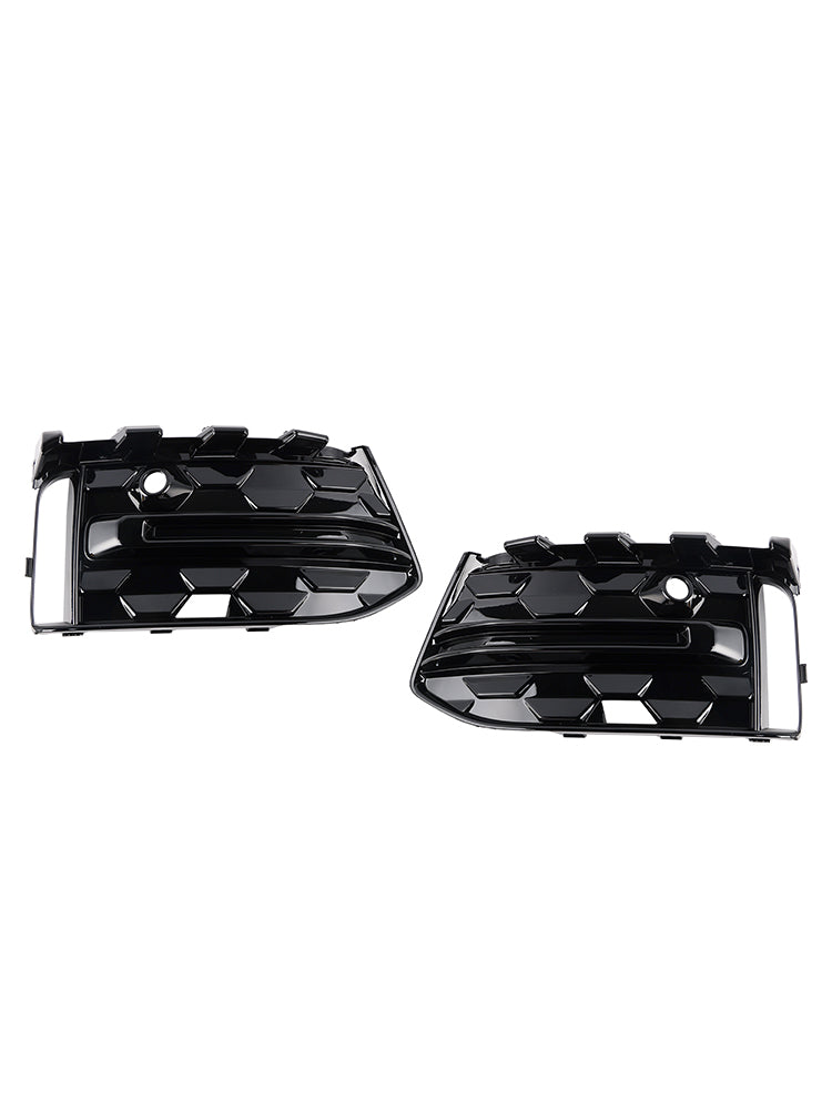 Griglia fendinebbia paraurti anteriore Audi A6 C8PA S-Line S6 2023+ nera (2 pezzi)