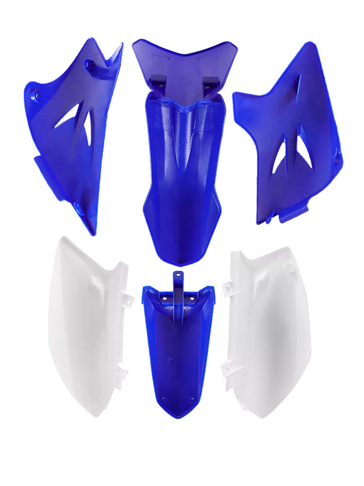 Kit plastiche per carrozzeria Yamaha TTR50 2006-2021, carenatura parafango anteriore e posteriore