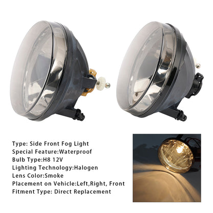 Coppia di fari fendinebbia anteriori con lampadine per GMC Sierra 1500 2007-2013