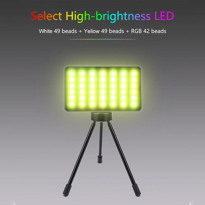 W140 RGB LED Video Light Fill Light Videocamera Cellulare Bellezza dal vivo Esterni