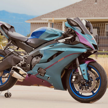 Kit carenatura iniezione in plastica ABS adatto per Yamaha YZF-R6 2017-2023