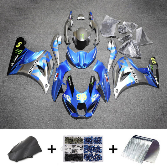 Kit carenatura iniezione plastica ABS per Suzuki GSXR1000 2017-2025 K17
