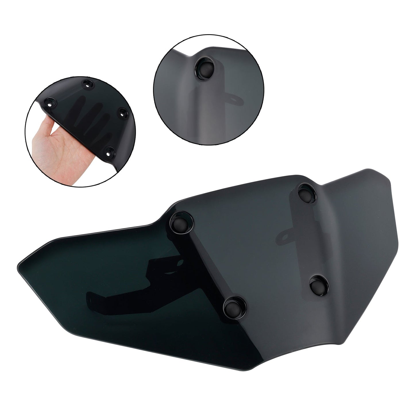 Cupolino parabrezza per moto compatibile con Yamaha MT-07 2025-2026