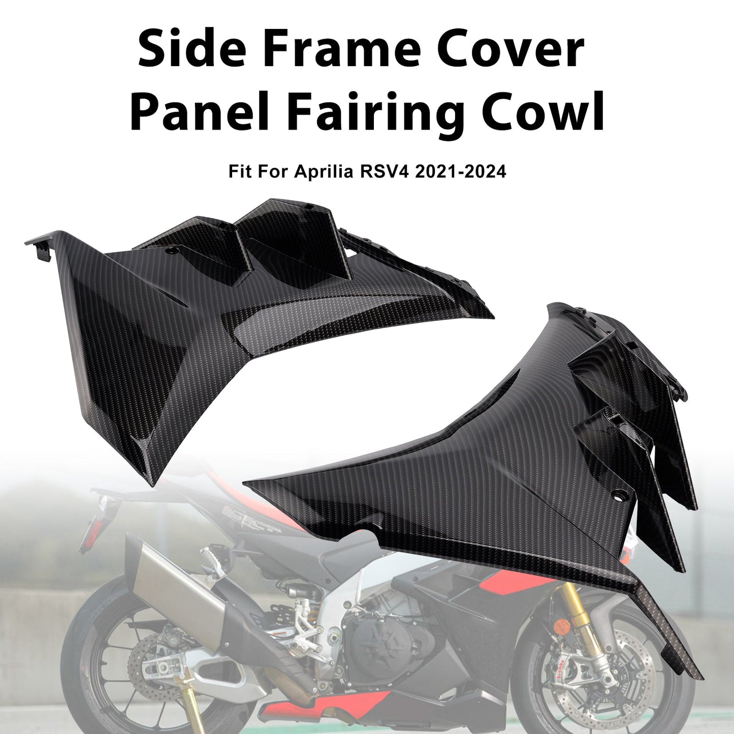 Pannello di copertura del telaio laterale per Aprilia RSV4 2021-2024