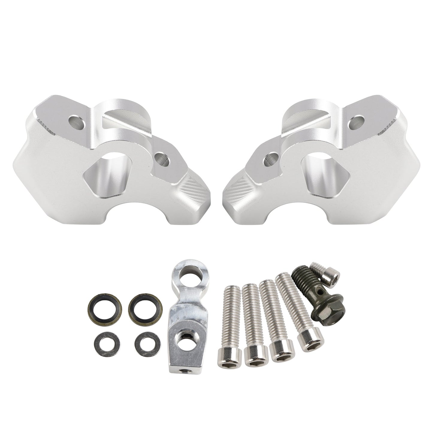 Kit riser manubrio CNC BMW R 1300 GS Adventure 2023-2024 (2024+) H=38mm