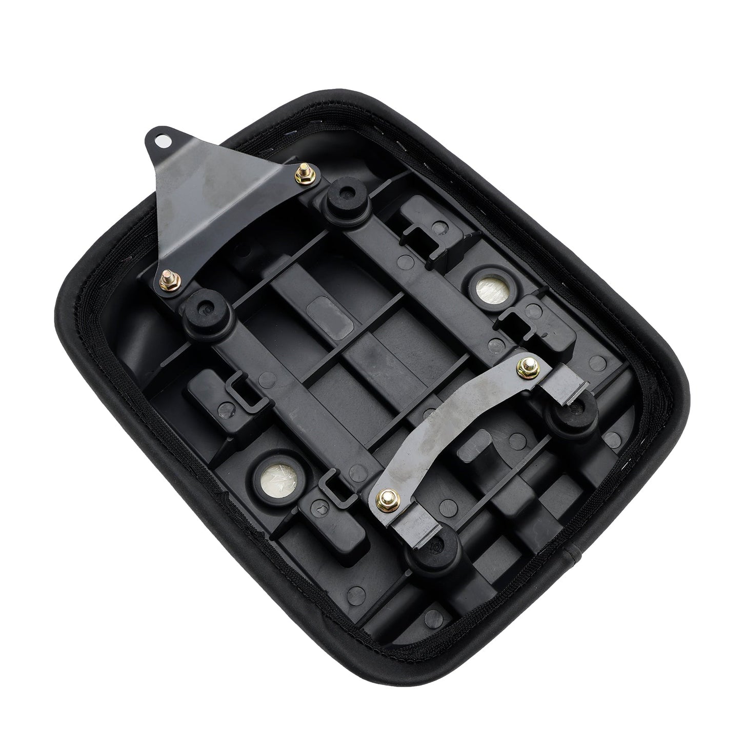 Cuscino passeggero posteriore piatto in PU marrone per HONDA Cross Cub 110 CC110 del 2023
