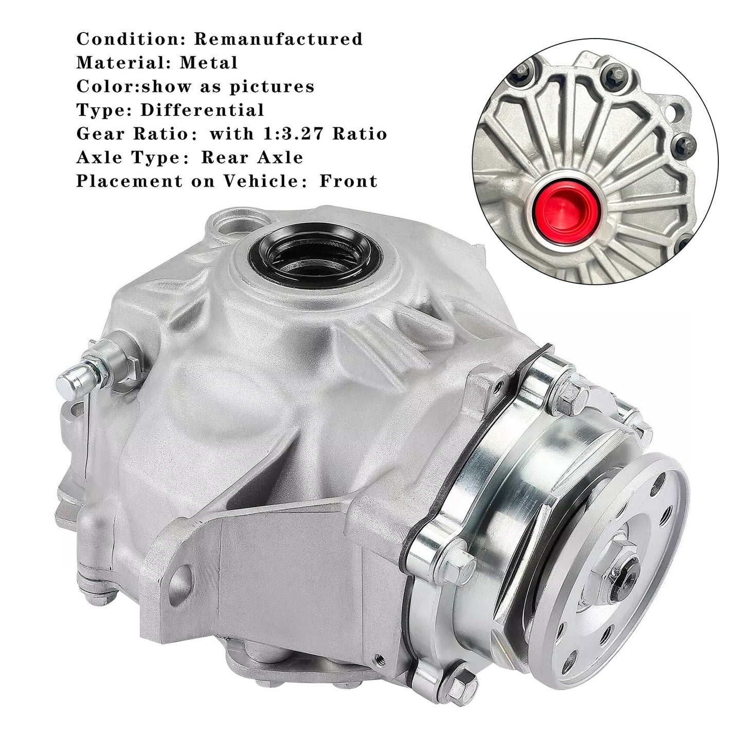 Supporto differenziale anteriore Mercedes-Benz AMG GT 63 V8 4.0L 2019-2021 rapporto 1:3,27 2213307100 2213300702