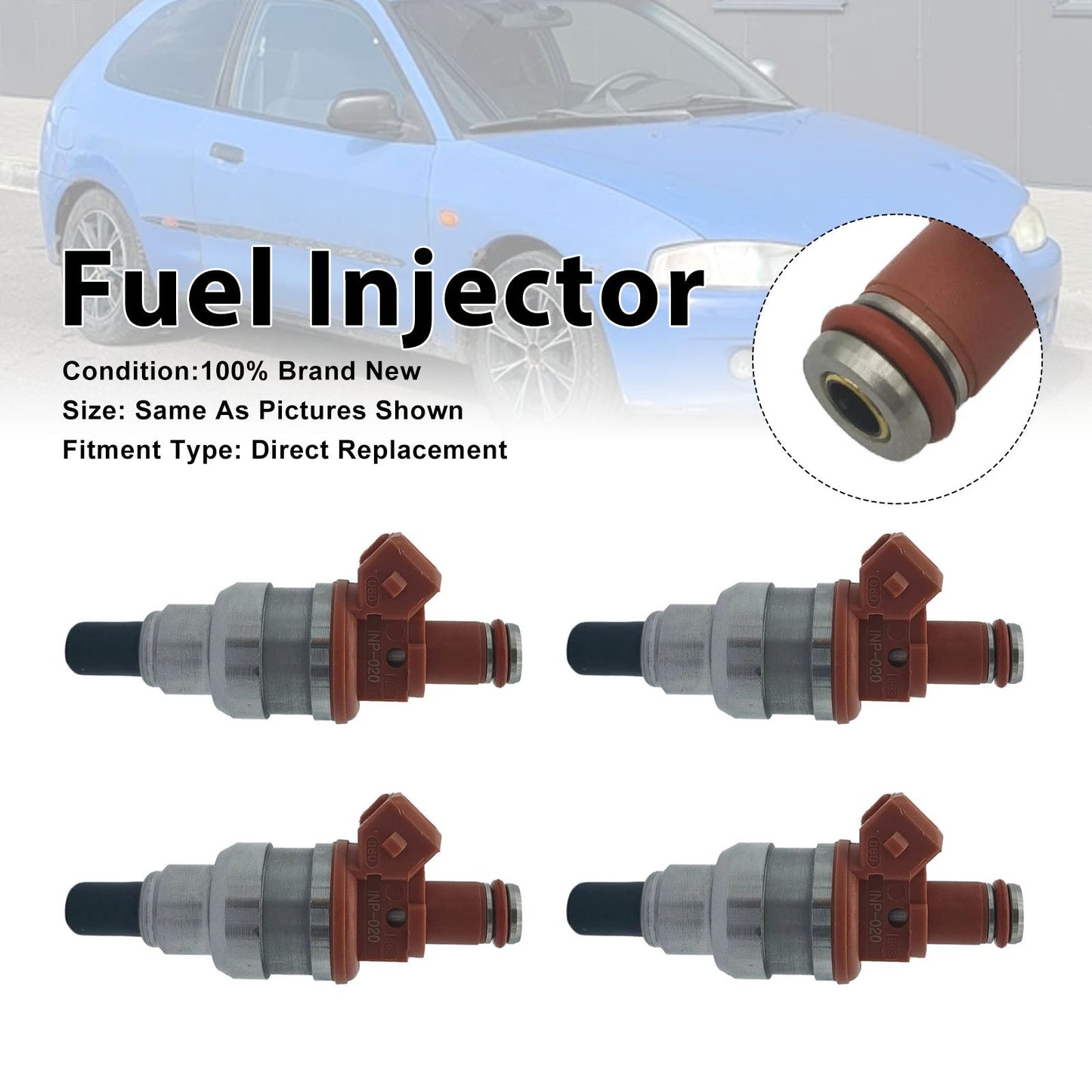 Iniettori di carburante MDL560 per Mitsubishi Mirage CP9A (4 pezzi)