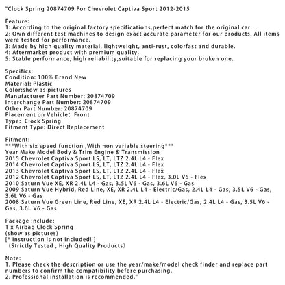 Molla dell'orologio Chevrolet Captiva Sport 2012-2015 20874709