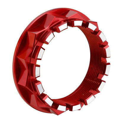 2x Dadi per asse ruota posteriore rossi per Ducati Panigale 959/1199/1299/V4/R/S 2012-2024