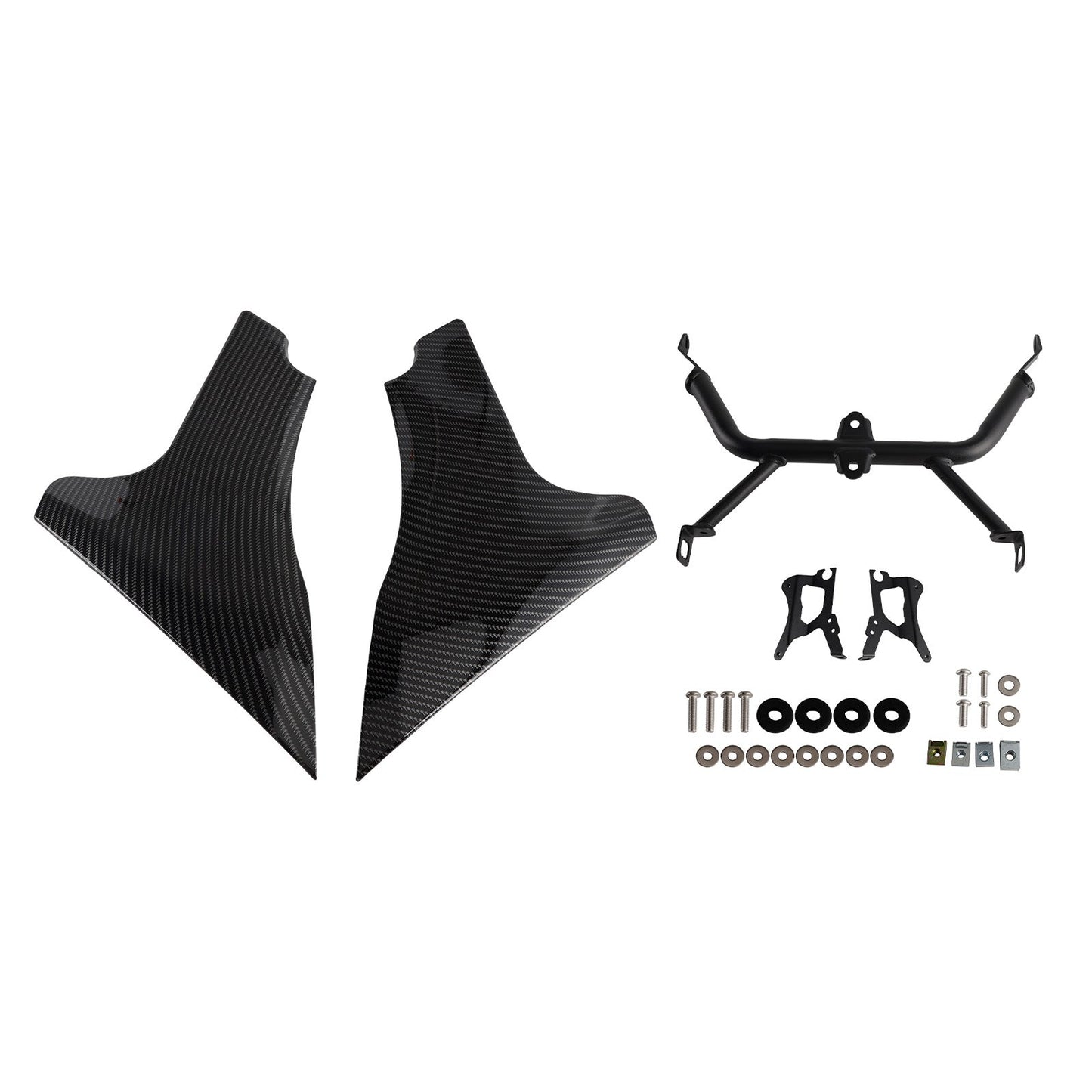 Staffe di supporto per spoiler per pannelli laterali Harley Road Glide CVO/SE FLTRXSE 2023 2024-dopo
