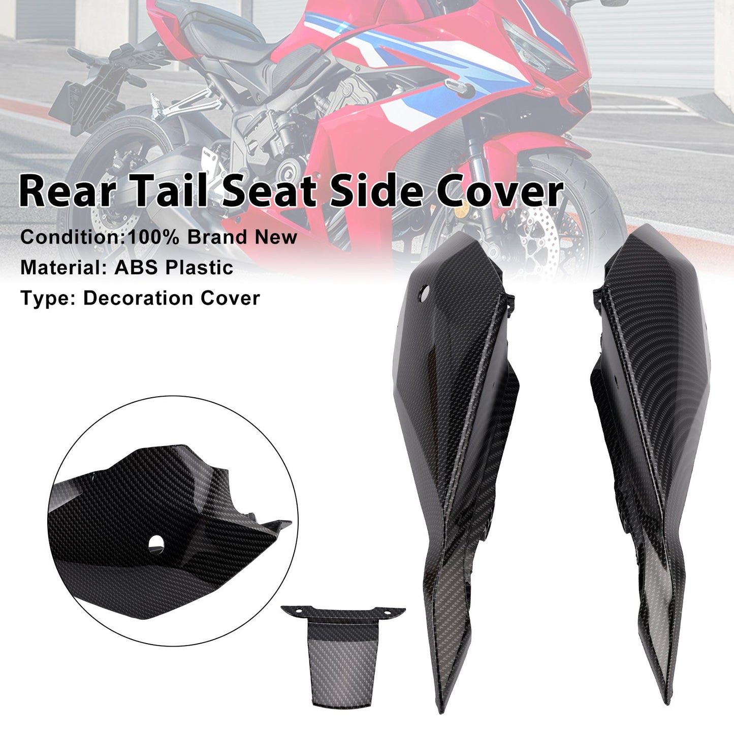 Carenatura laterale del codino posteriore Honda CBR650R CB650R 2024-2025