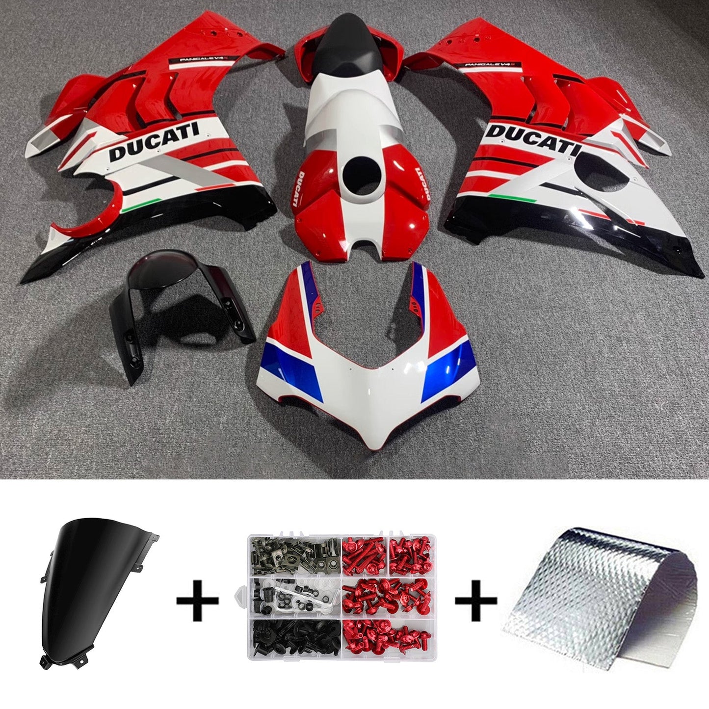 Carrozzeria kit carena iniezione Ducati Panigale V4/V4S 2019-2022 V4SP/V4R 2020-2021