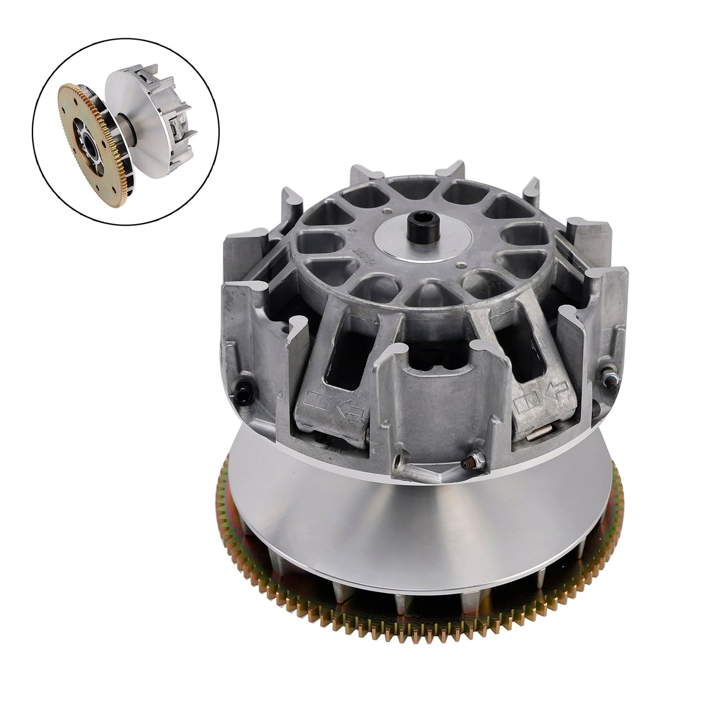Set puleggia variatore frizione anteriore Can-Am Outlander 400 EFI STD XT 2014 420280515 420280157/420280522
