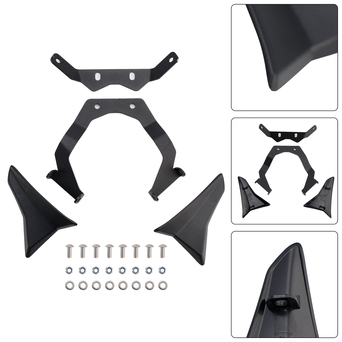 Estensione becco anteriore Honda CB750 Hornet 2023-2024, ala inferiore del muso