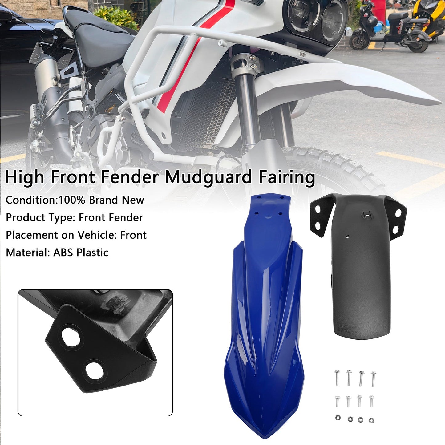 Parafango anteriore alto per Yamaha Tenere 700 2019-2026