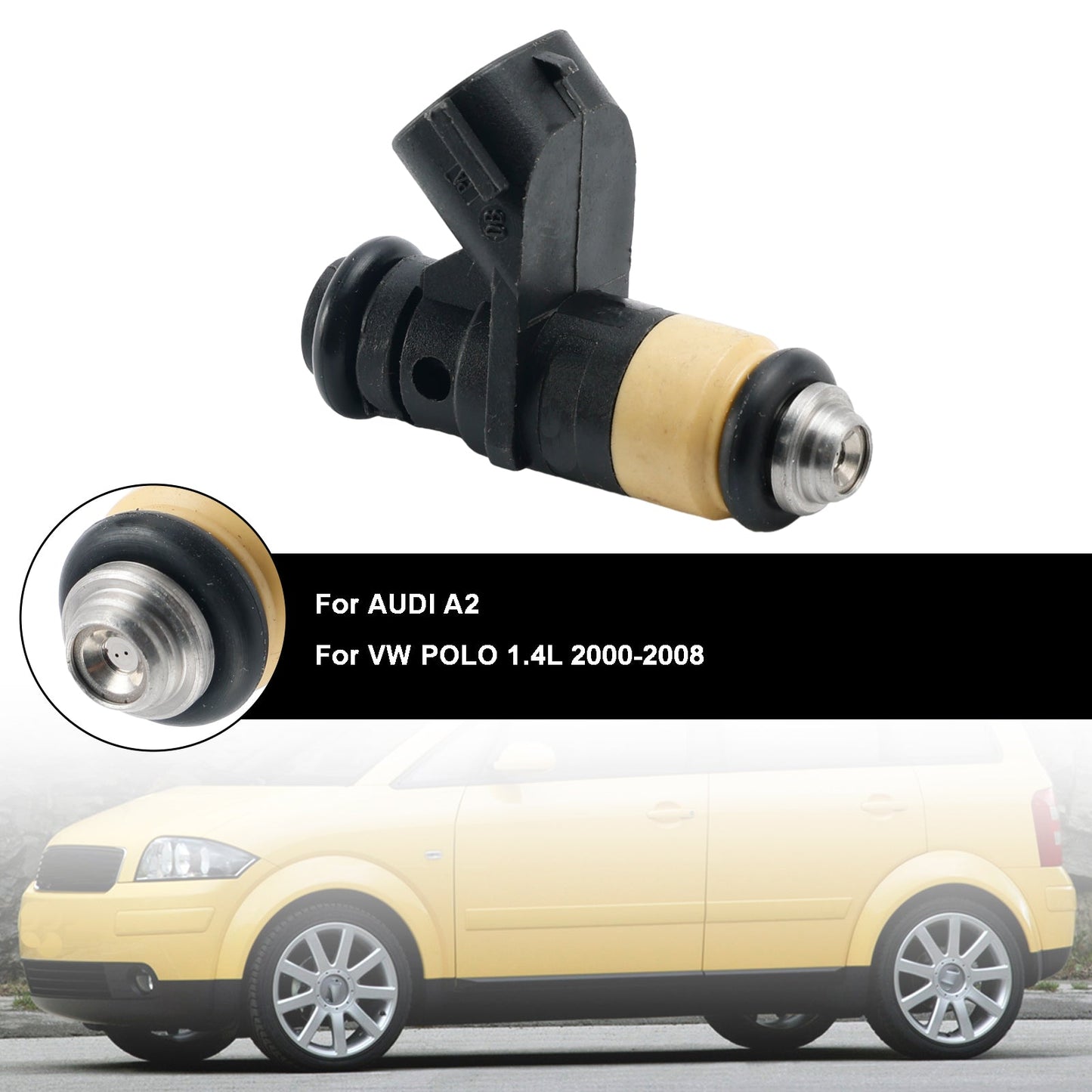 Iniettore di carburante VW Polo 1.4L 2000-2008 1 pezzo 036906031M