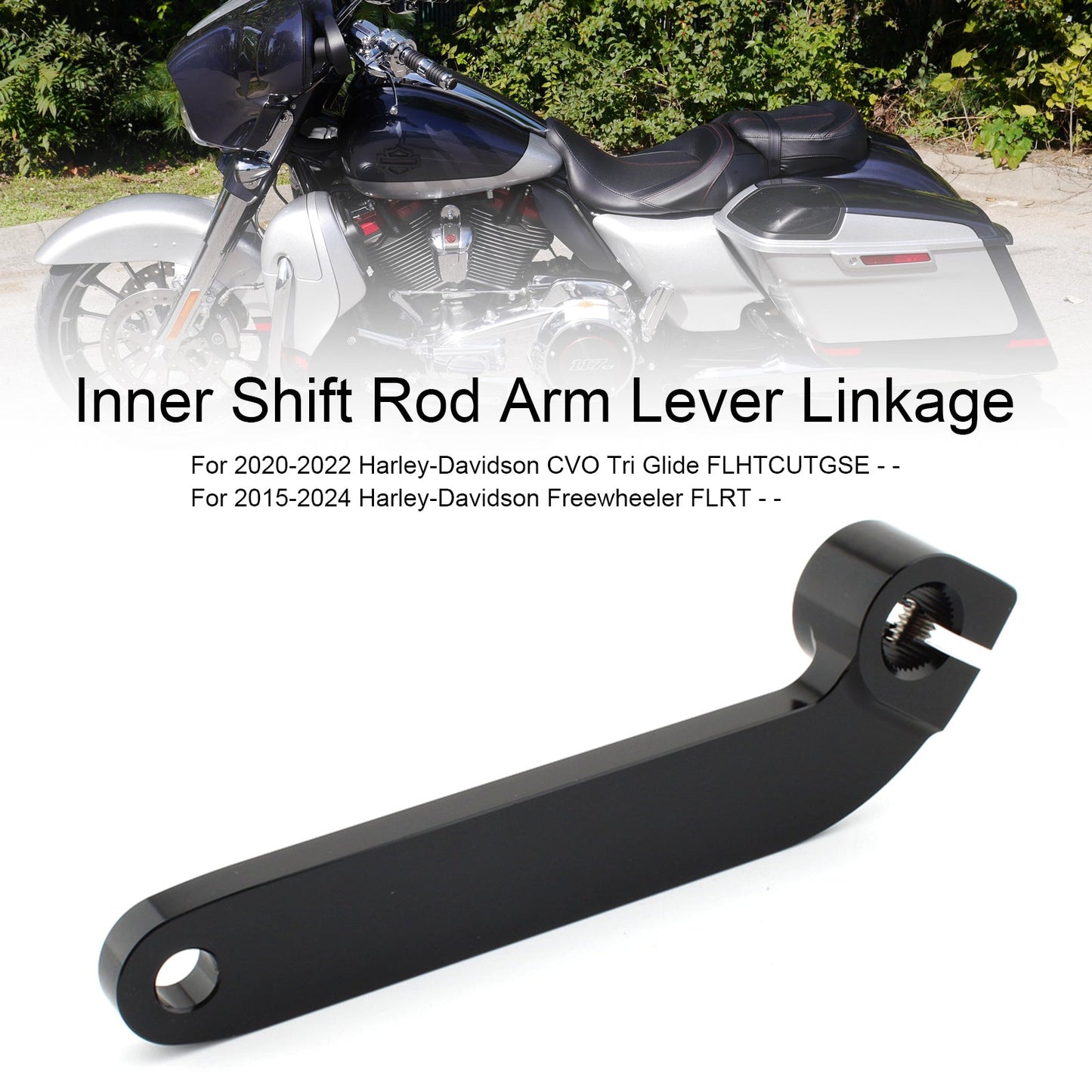 1602-0868 Leva di collegamento del braccio dell'asta del cambio interno per Road King FLH FLT FLRT 84-19