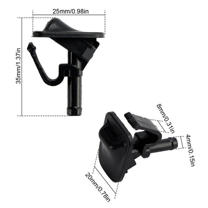 Ugello lavavetri per tergicristallo 55156728AB per Jeep Wrangler JK 2002-2012