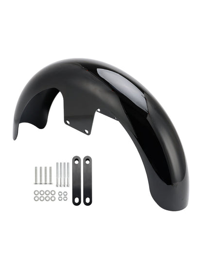 Parafango anteriore avvolgente da 19"" in ABS per Touring Electra Street Road Glide Baggers FLHT FLHR