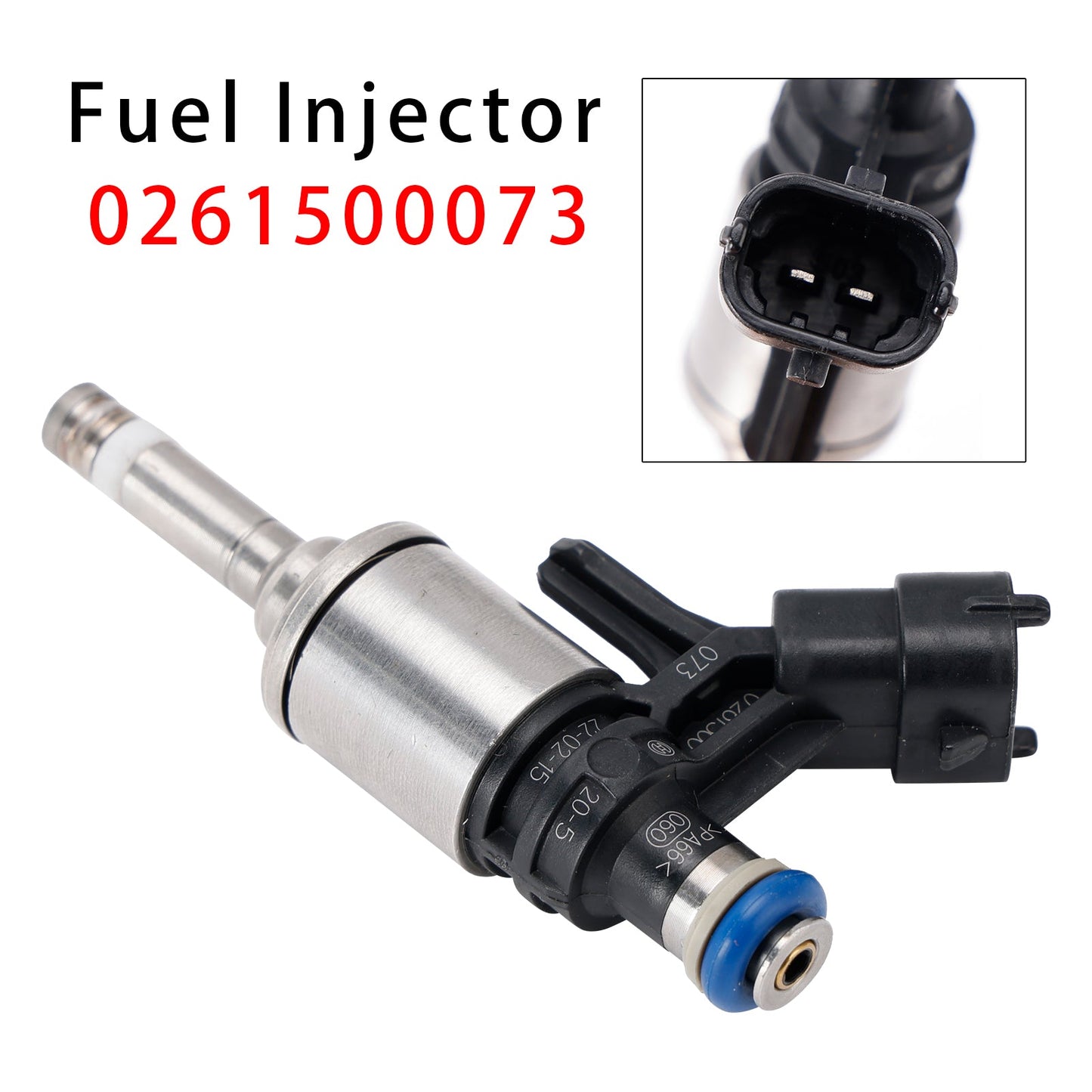 1 pz iniettore carburante per BMW F21 F30 MINI R55 R56 R60 Peugeot CITROËN 0261500073