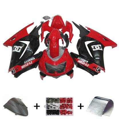 2008-2012 Kawasaki EX250 Ninja250R Kit carenatura iniezione Carrozzeria Plastica ABS