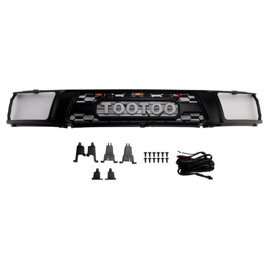 Griglia paraurti anteriore nera opaca Toyota 4Runner 1992-1995 con LED