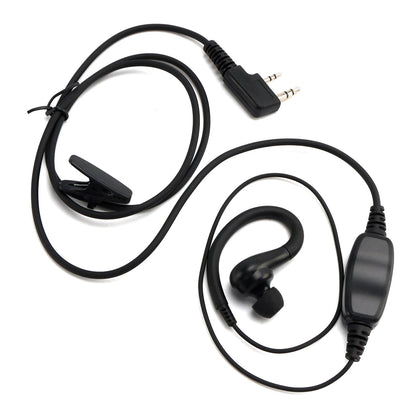 Cuffie con gancio auricolare bicolore K-029 636 per TK-220 TH-F6 RPV516A KG-UVD1P TG-2AT