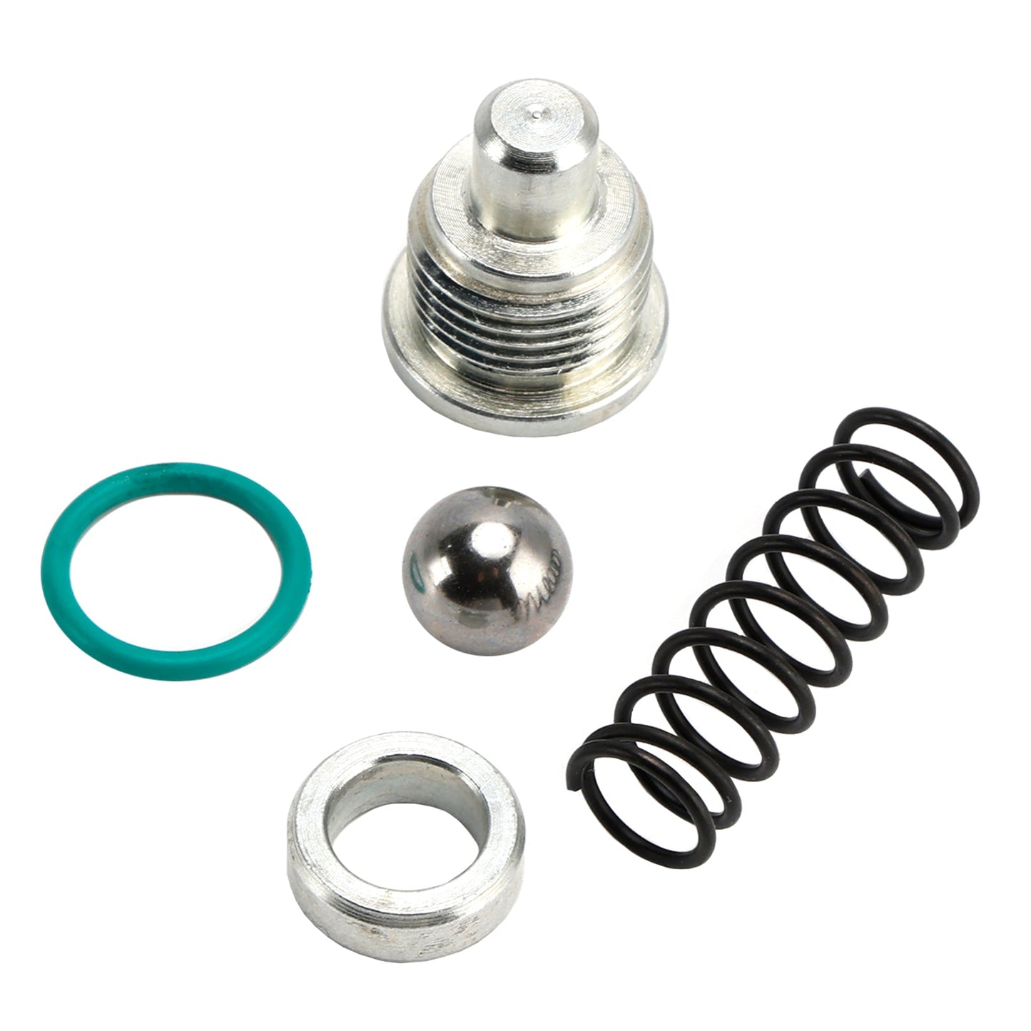 Kit di guarnizioni e tappo a molla della valvola di sicurezza della pompa dell'olio diesel Ford F250 F350 F450 F550 FSD E250 E350 E450 ESD 7.3L 1994.05-2003