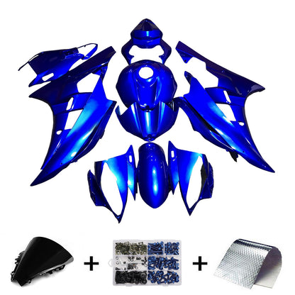 Kit carenatura iniezione plastica ABS per Yamaha YZFR6 YZF-R6 2006-2007