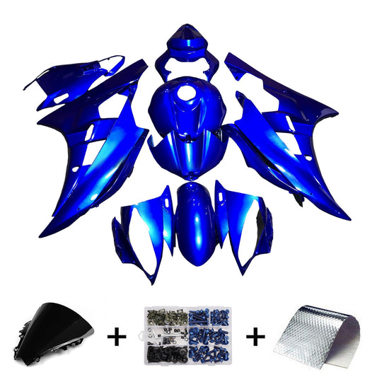 Kit carenatura iniezione plastica ABS per Yamaha YZFR6 YZF-R6 2006-2007